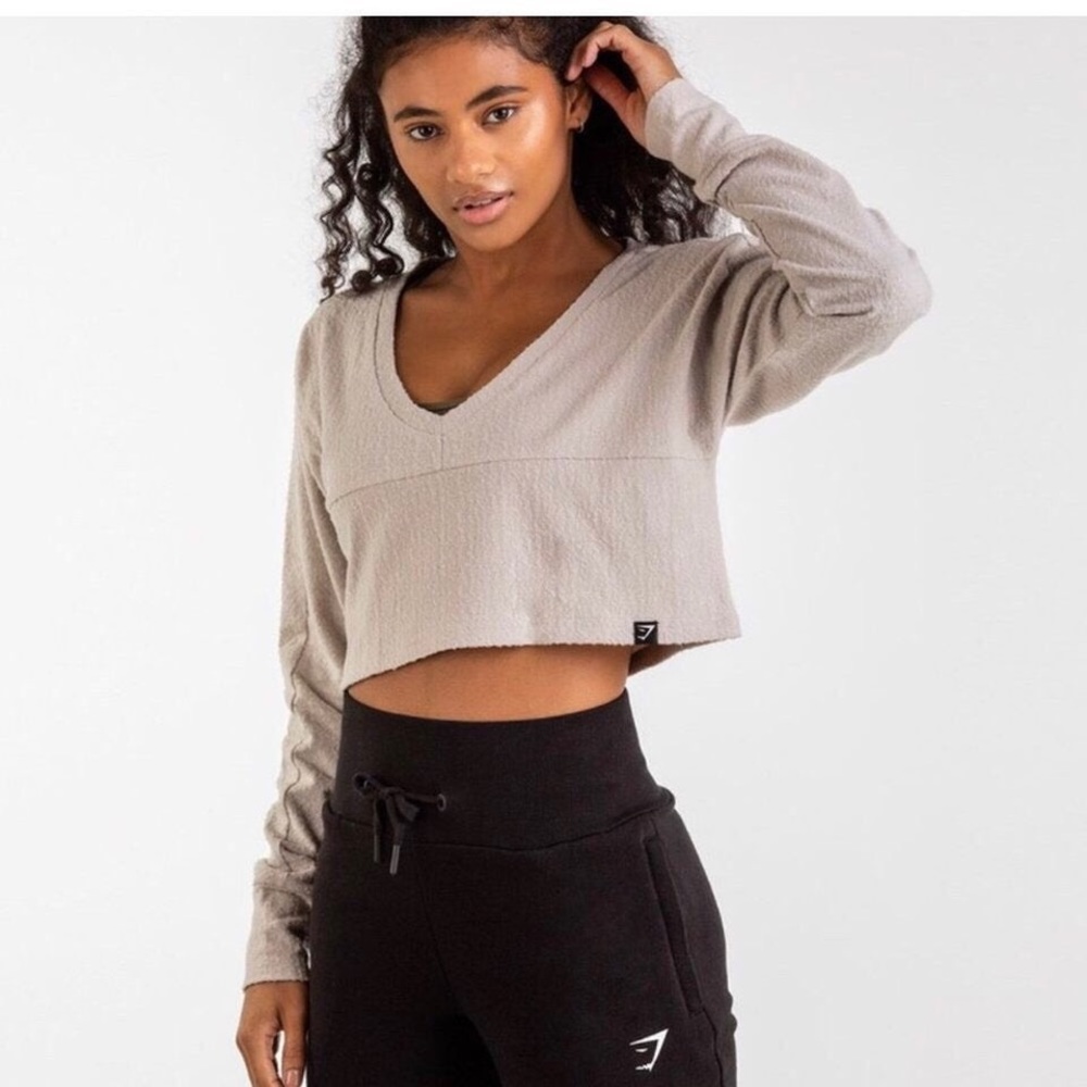 Gymshark Long Sleeve Towel Tee